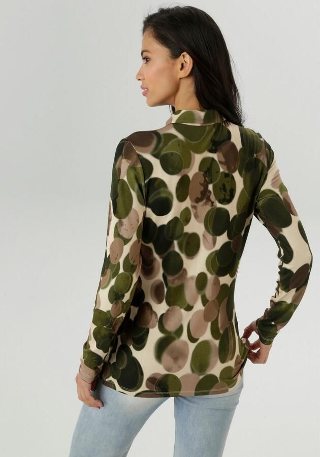 Aniston SELECTED Overhemdblouse met in elkaar overgaande cirkels allover nieuwe collectie - Foto 4