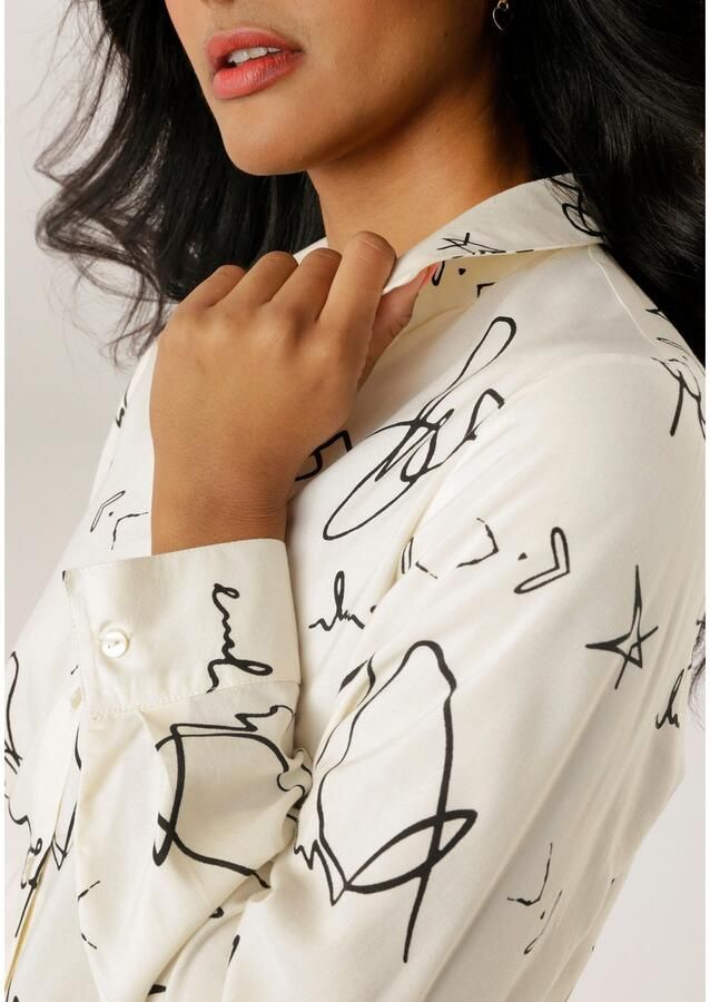 Aniston SELECTED Overhemdblouse met modieus stijlvolle all-over-print - Foto 2