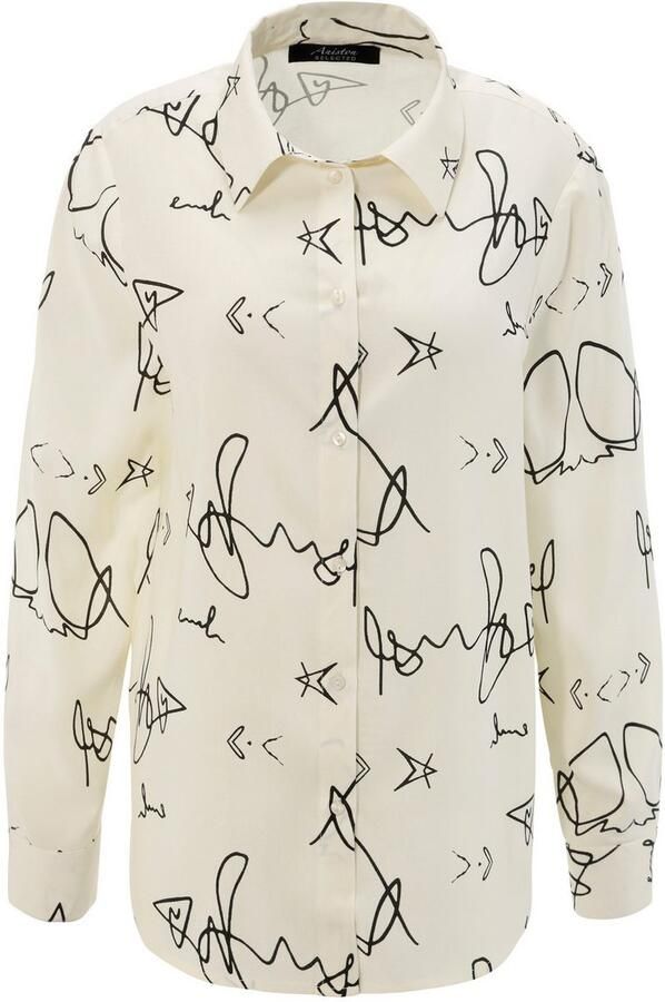 Aniston SELECTED Overhemdblouse met modieus stijlvolle all-over-print - Foto 6