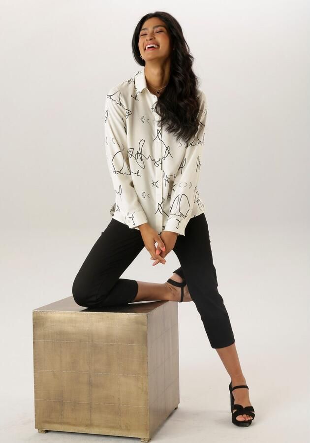 Aniston SELECTED Overhemdblouse met modieus stijlvolle all-over-print - Foto 5