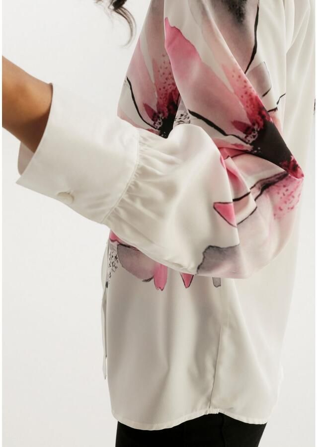 Aniston SELECTED Overhemdblouse met opulent geplaatste bloe print - Foto 3