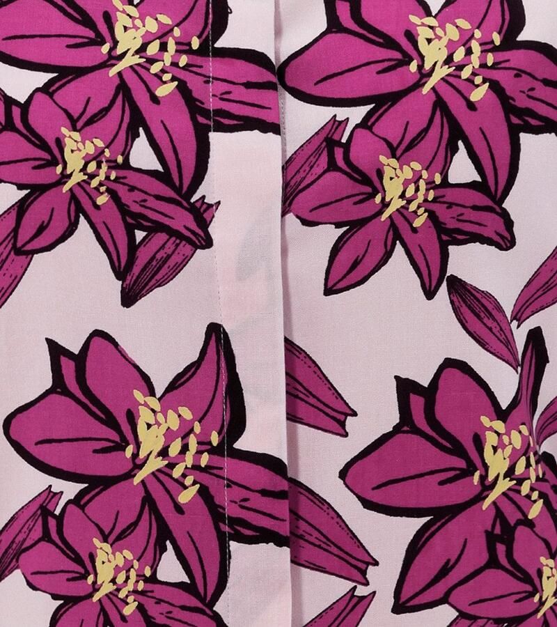 Aniston SELECTED Overhemdblouse met schilderachtige grote bloemenprint