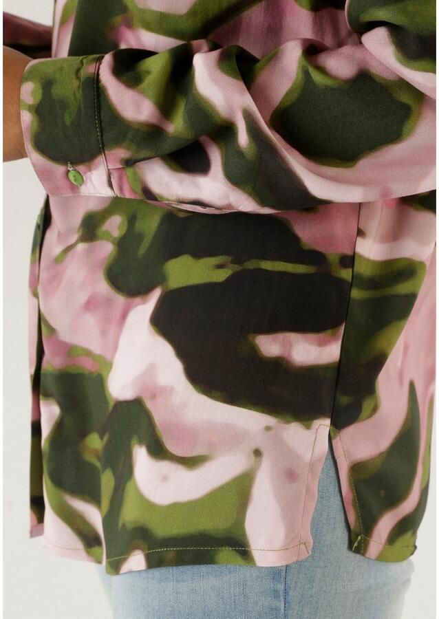 Aniston SELECTED Overhemdblouse met trendy en extravagante kleurverloop - Foto 2