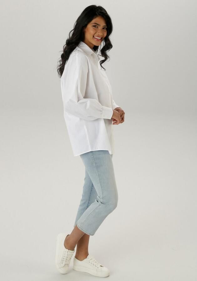 Aniston SELECTED Overhemdblouse met uitzonderlijke oversized snit - Foto 4