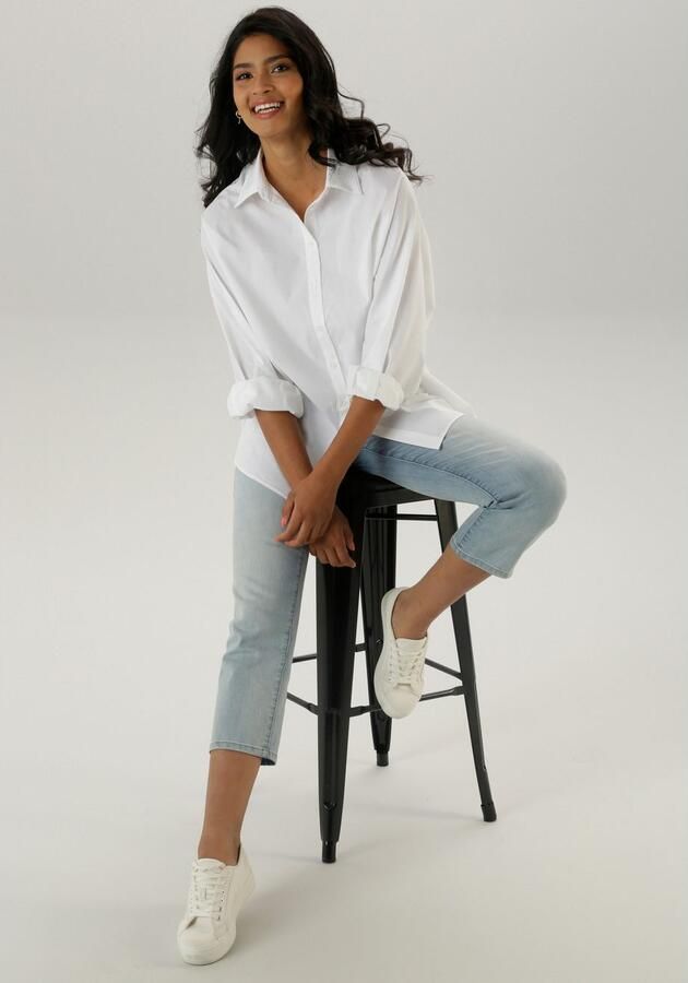 Aniston SELECTED Overhemdblouse met uitzonderlijke oversized snit - Foto 5