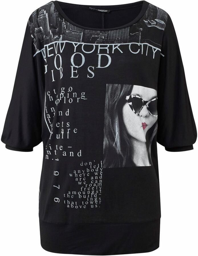 Aniston SELECTED Shirt met 3 4 mouwen