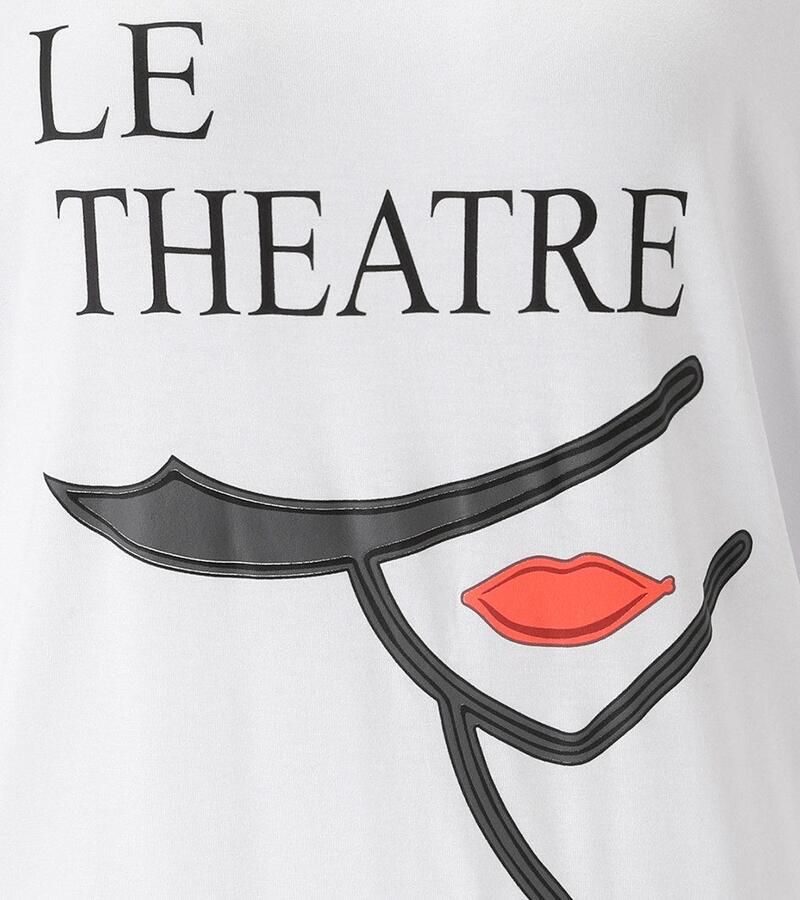 Aniston SELECTED Shirt met 3 4 mouwen met vrouwelijke print en statement-opschrift nieuwe collectie