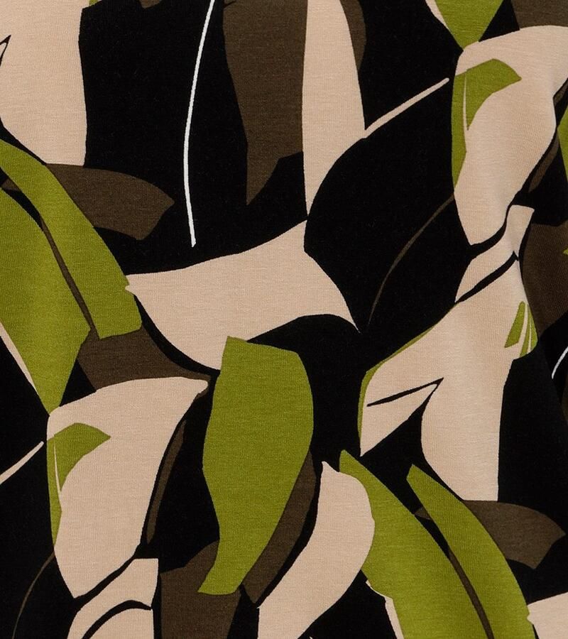 Aniston SELECTED Shirt met lange mouwen met cut-out en fantasierijke print