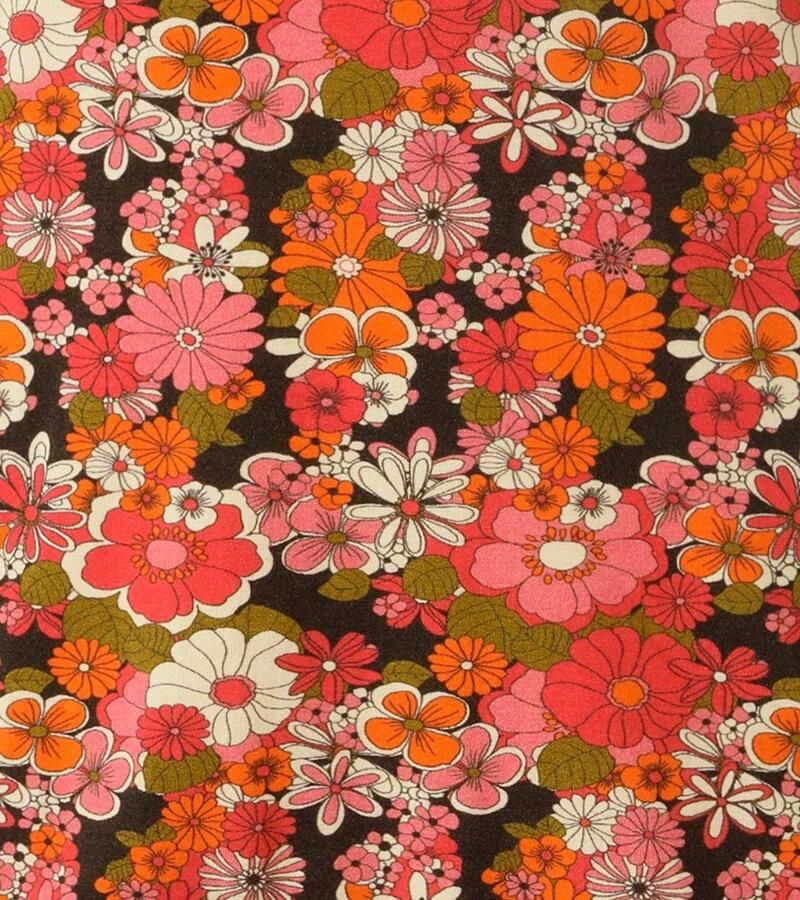 Aniston SELECTED Shirt met lange mouwen met cut-out en kleurrijke bloe print nieuwe collectie