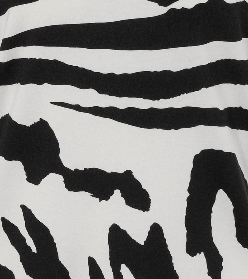 Aniston SELECTED Shirt met lange mouwen met cut-out sieraandeel en animal-prints