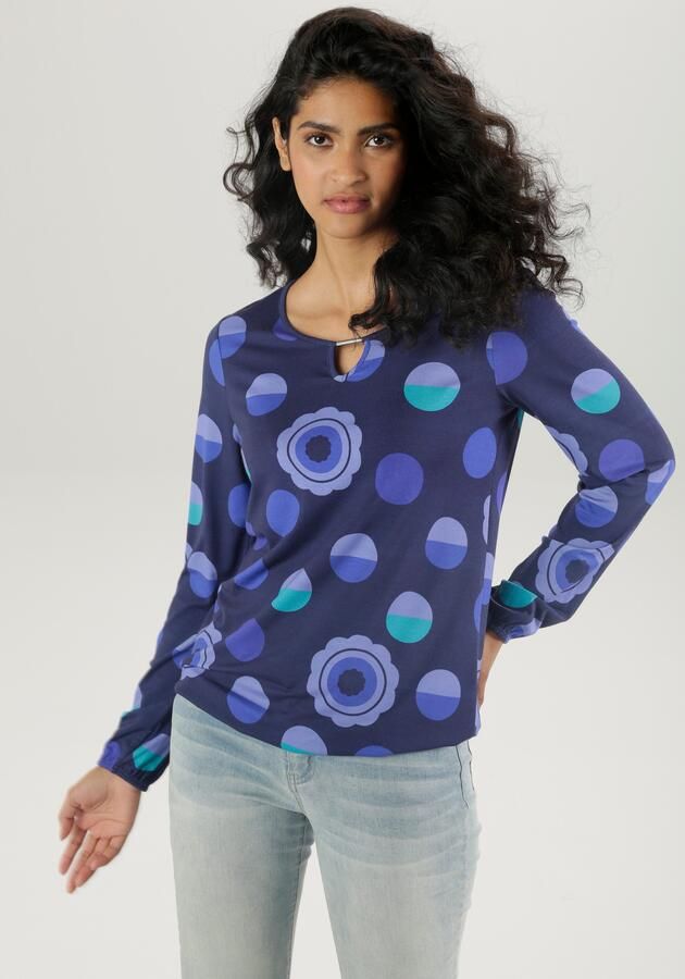 Aniston SELECTED Shirt met lange mouwen met verbergende elastieken - Foto 7