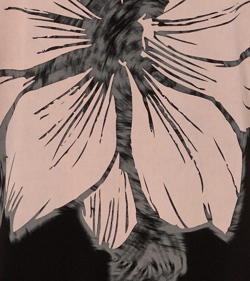 Aniston SELECTED Shirt met vleermuismouwen met grote bloemenprint aan de voorkant