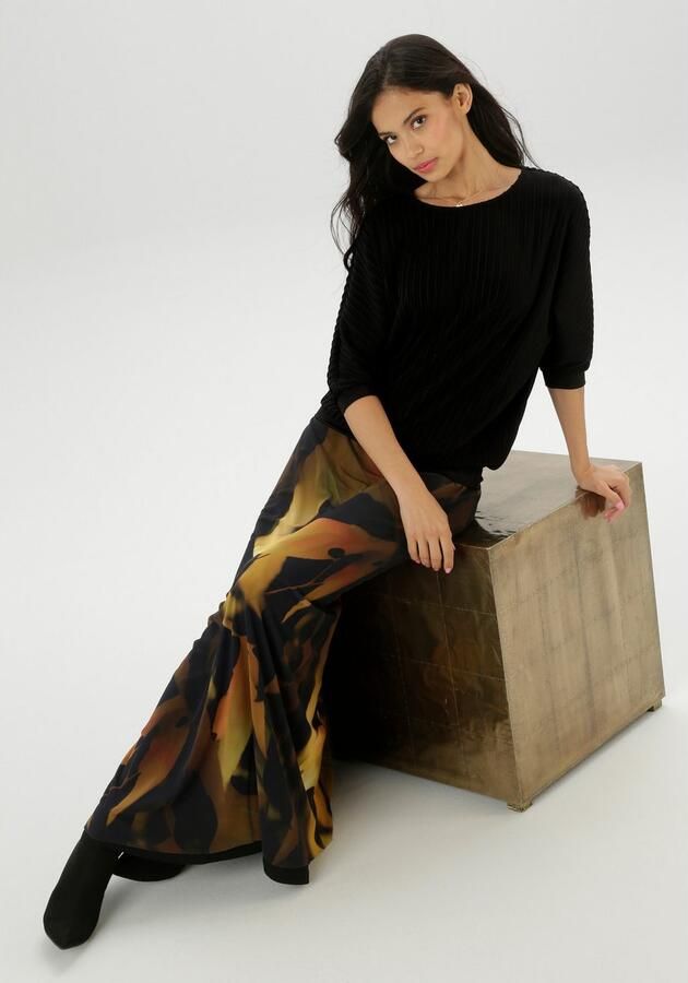 Aniston SELECTED Shirt met vleermuismouwen met moderne oppervlaktestructuur nieuwe collectie - Foto 5