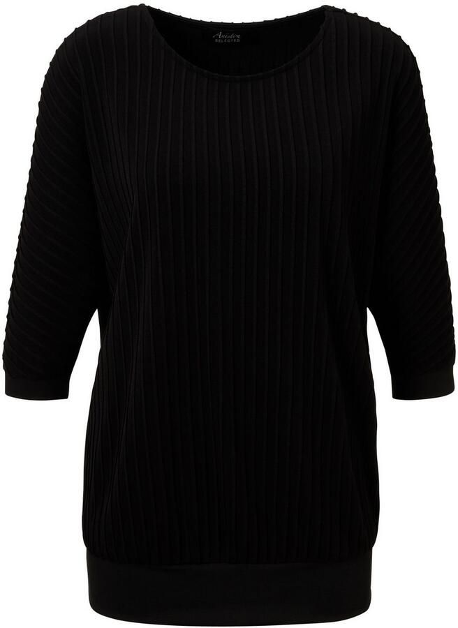 Aniston SELECTED Shirt met vleermuismouwen met moderne oppervlaktestructuur nieuwe collectie - Foto 2