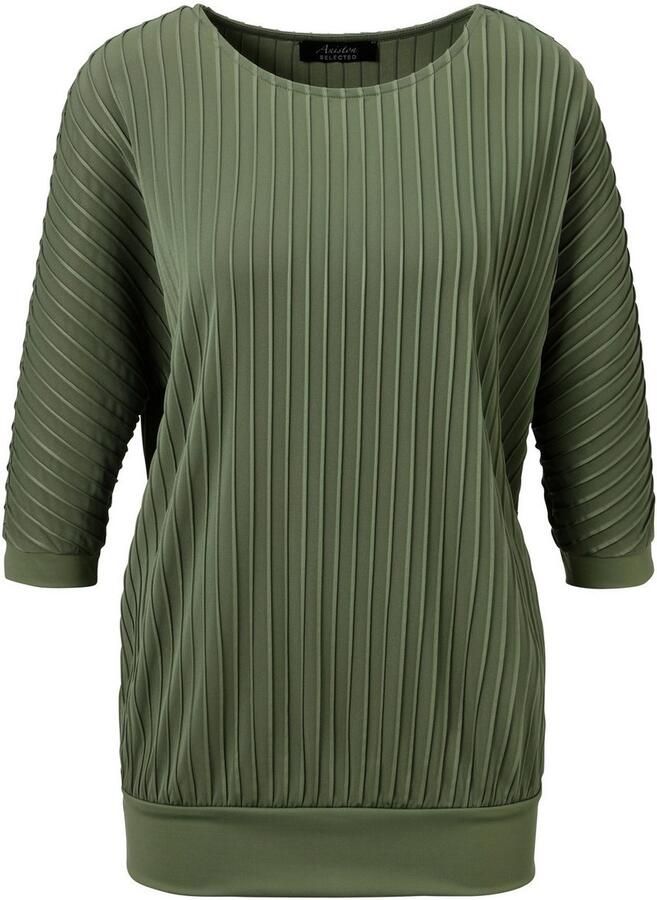 Aniston SELECTED Shirt met vleermuismouwen met moderne oppervlaktestructuur nieuwe collectie - Foto 2