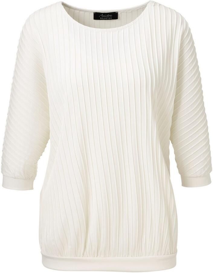 Aniston SELECTED Shirt met vleermuismouwen met moderne oppervlaktestructuur nieuwe collectie - Foto 2