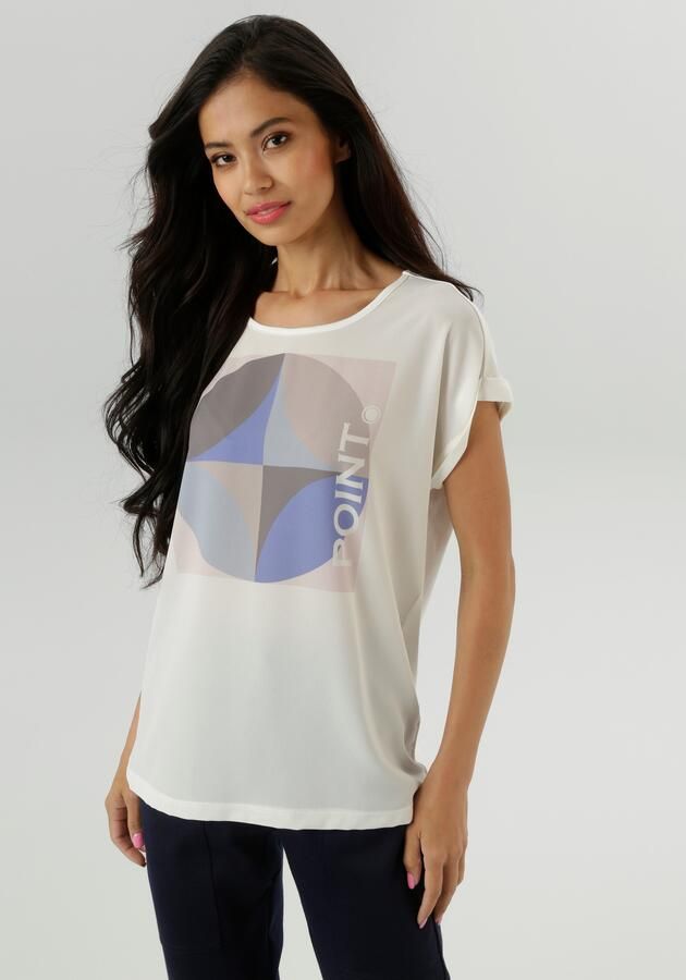 Aniston SELECTED Shirtblouse in een mix van materialen nieuwe collectie - Foto 7