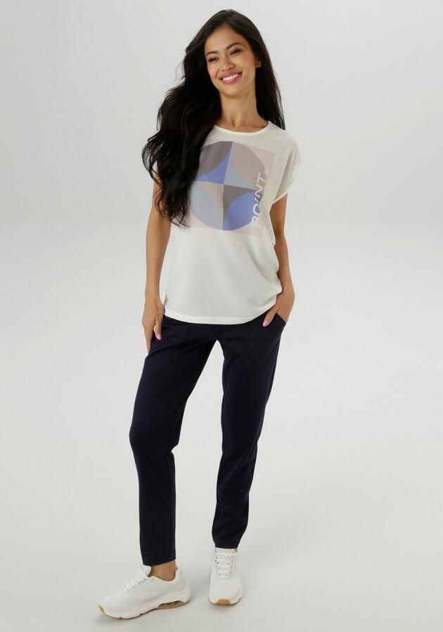 Aniston SELECTED Shirtblouse in een mix van materialen nieuwe collectie - Foto 6