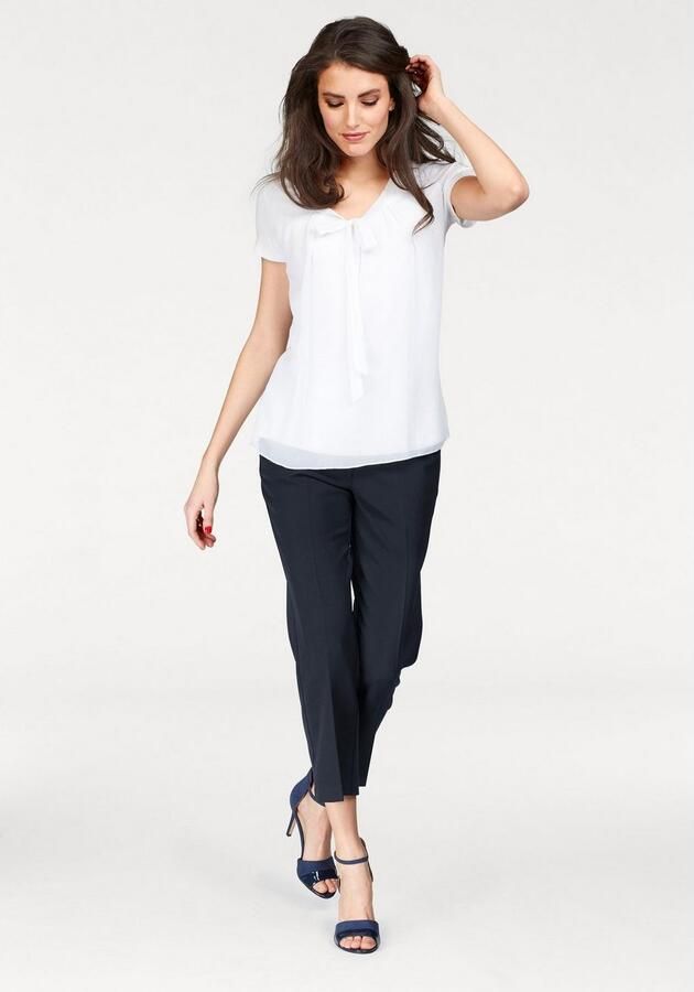 Aniston SELECTED Shirtblouse met dubbel verwerkt voorpand - Foto 5