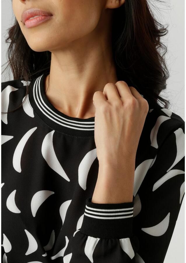 Aniston SELECTED Shirtblouse met sportief gestreepte chetten nieuwe collectie - Foto 3