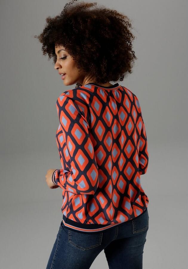 Aniston SELECTED Shirtblouse met sportieve boord - Foto 3