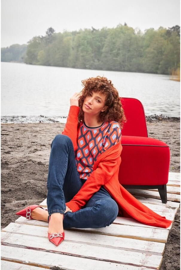 Aniston SELECTED Shirtblouse met sportieve boord - Foto 5