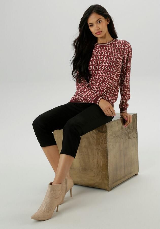 Aniston SELECTED Shirtblouse met sportieve boord nieuwe collectie - Foto 5