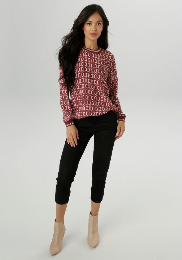 Aniston SELECTED Shirtblouse met sportieve boord nieuwe collectie - Foto 6