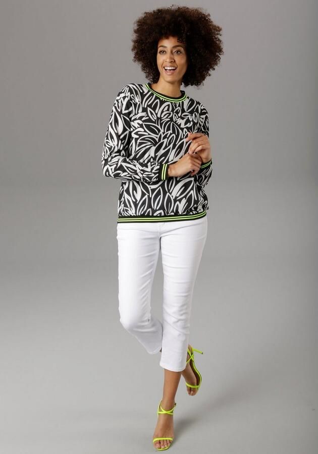 Aniston SELECTED Straight jeans in verkorte cropped lengte - Foto 2