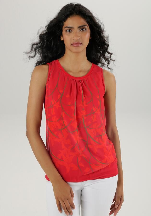 Aniston SELECTED Top met verlopende print - Foto 3