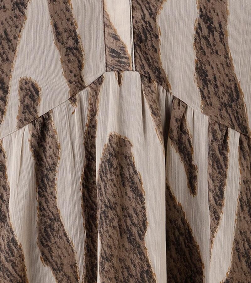 Aniston SELECTED Tuniekjurk met fantasierijke dierenprint allover nieuwe collectie