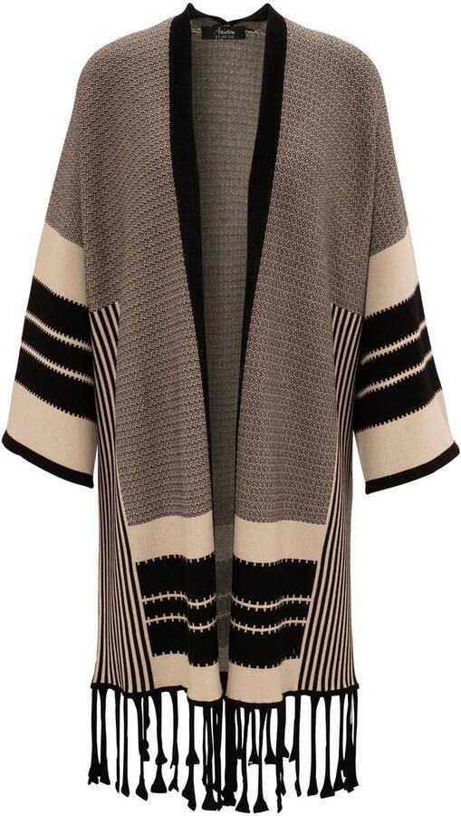 Aniston SELECTED Vest met franje bij de zoom - Foto 6