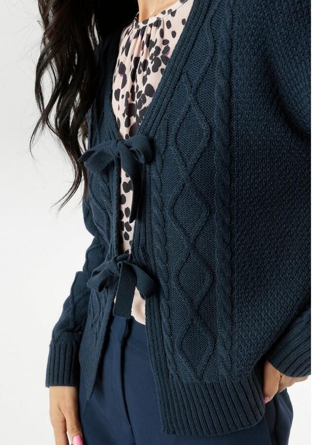 Aniston SELECTED Vest met kabel- en ruitmotief nieuwe collectie - Foto 3