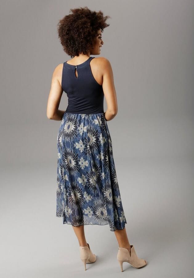 Aniston SELECTED Zomerjurk met batikprint - Foto 2