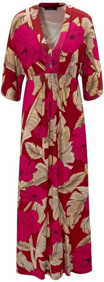 Aniston SELECTED Zomerjurk met grote bloemen- en bladprint - Foto 6