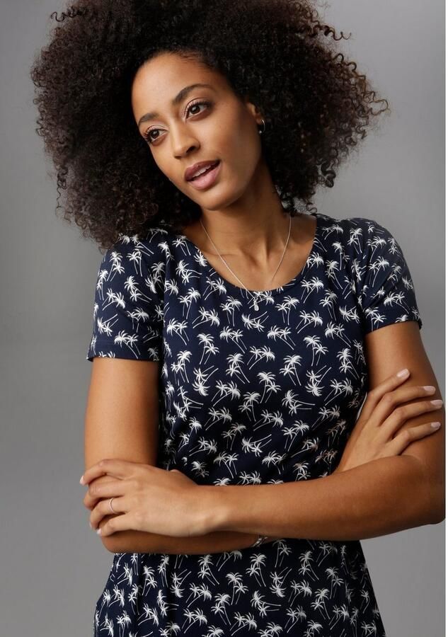 Aniston SELECTED Zomerjurk met steekzakken