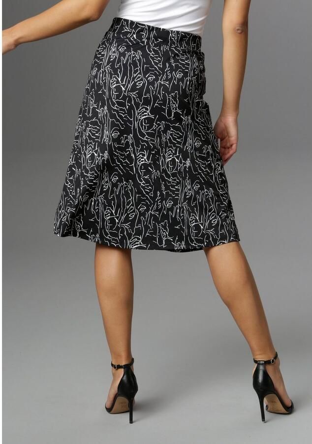 Aniston SELECTED Zomerrok met gespriempjes bij de band - Foto 2