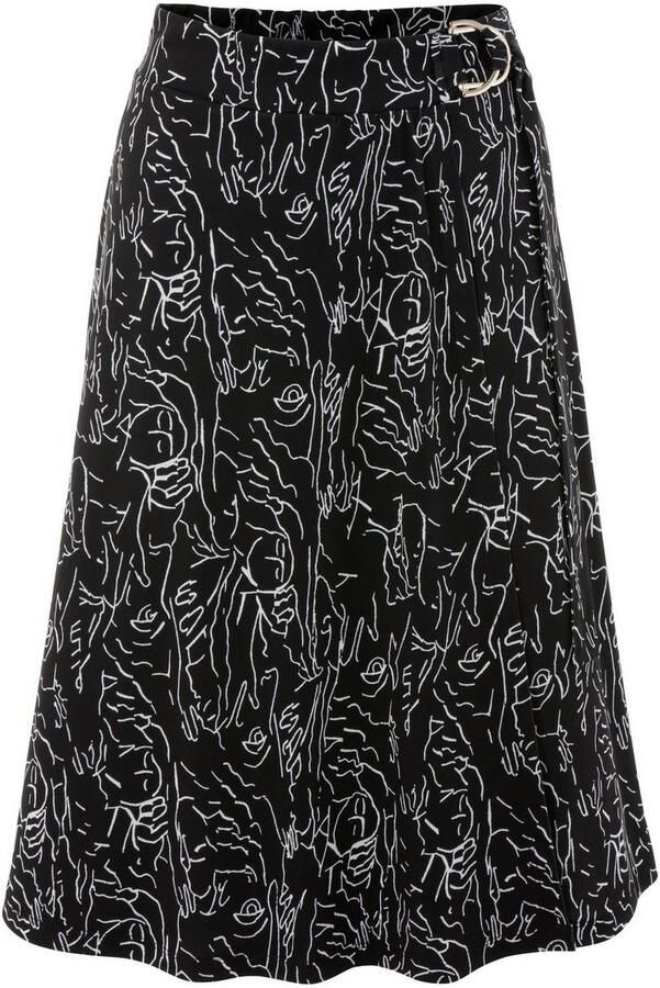 Aniston SELECTED Zomerrok met gespriempjes bij de band - Foto 7