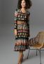 Aniston SELECTED Midi-jurk met knoopsluiting - Thumbnail 1