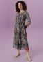Aniston SELECTED Midi-jurk met transparante mouwen - Thumbnail 1