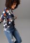 Aniston SELECTED Overhemdblouse met moderne stippeltjesprint - Thumbnail 1