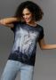 Aniston SELECTED Shirt met glanzende folieprint - Thumbnail 1
