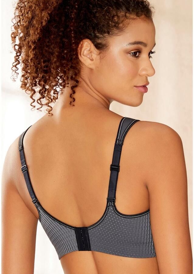 Anita Active Sport-bh Air Control Deltapad dubbellaagse cups gewatteerde bandjes met print vrouwelijk zacht - Foto 3