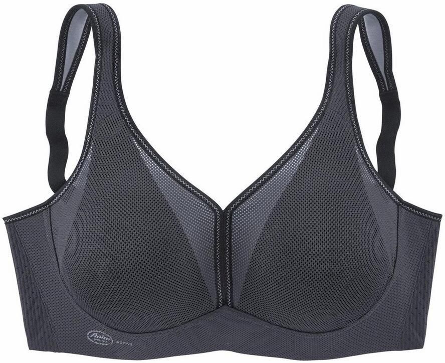 Anita Active Sport-bh Air Control Deltapad dubbellaagse cups gewatteerde bandjes met print vrouwelijk zacht