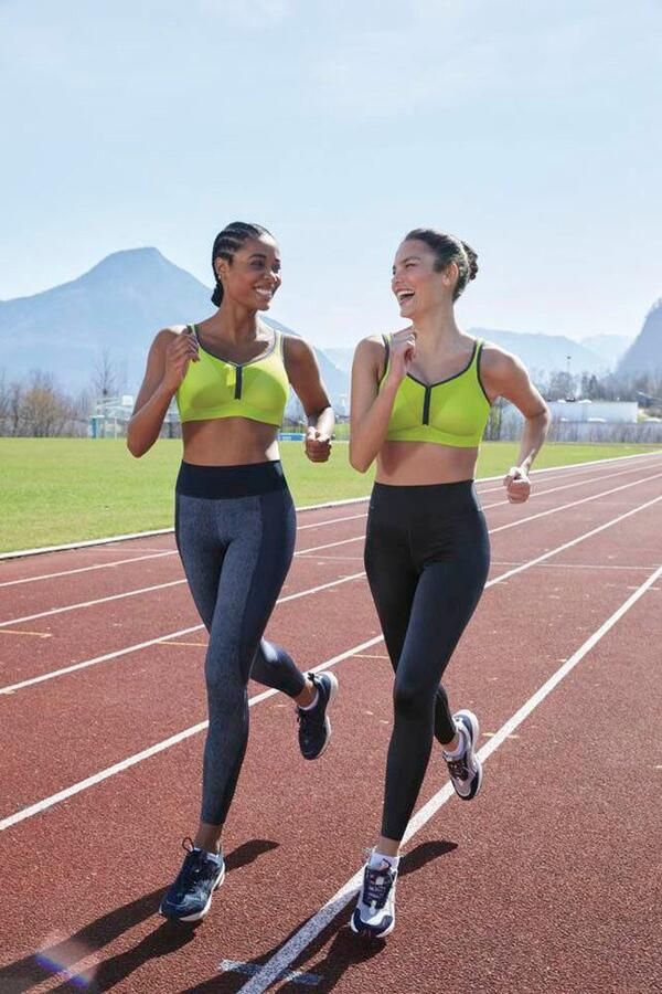 Anita Active Sport-bh Air Control Deltapad dubbellaagse cups gewatteerde bandjes met print vrouwelijk zacht - Foto 6