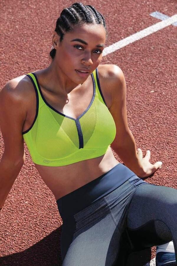 Anita Active Sport-bh Air Control Deltapad dubbellaagse cups gewatteerde bandjes met print vrouwelijk zacht - Foto 7