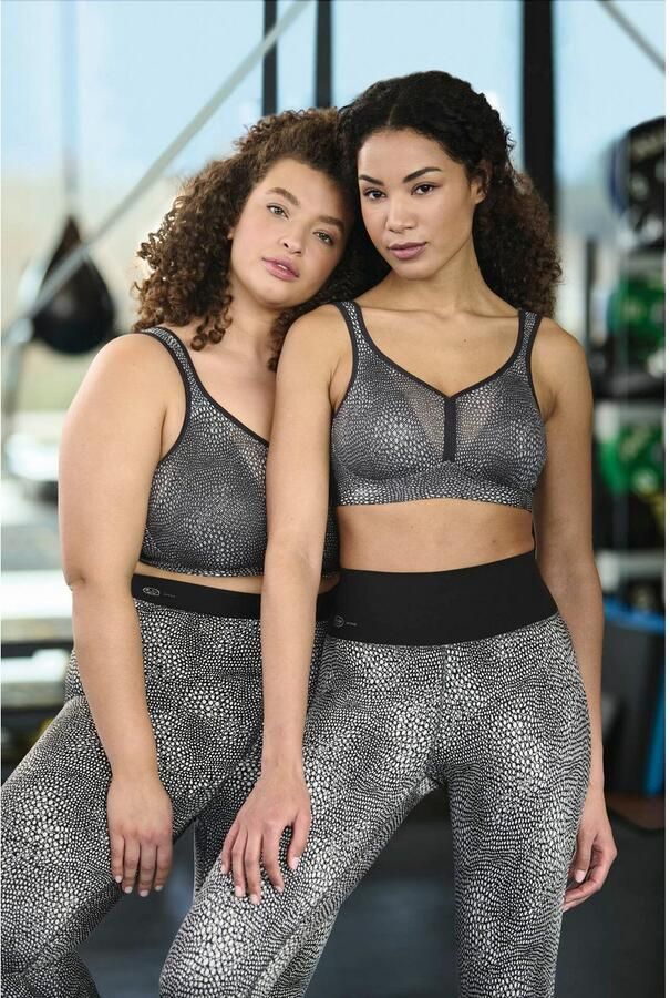 Anita Active Sport-bh Air Control Deltapad dubbellaagse cups gewatteerde bandjes met print vrouwelijk zacht - Foto 5