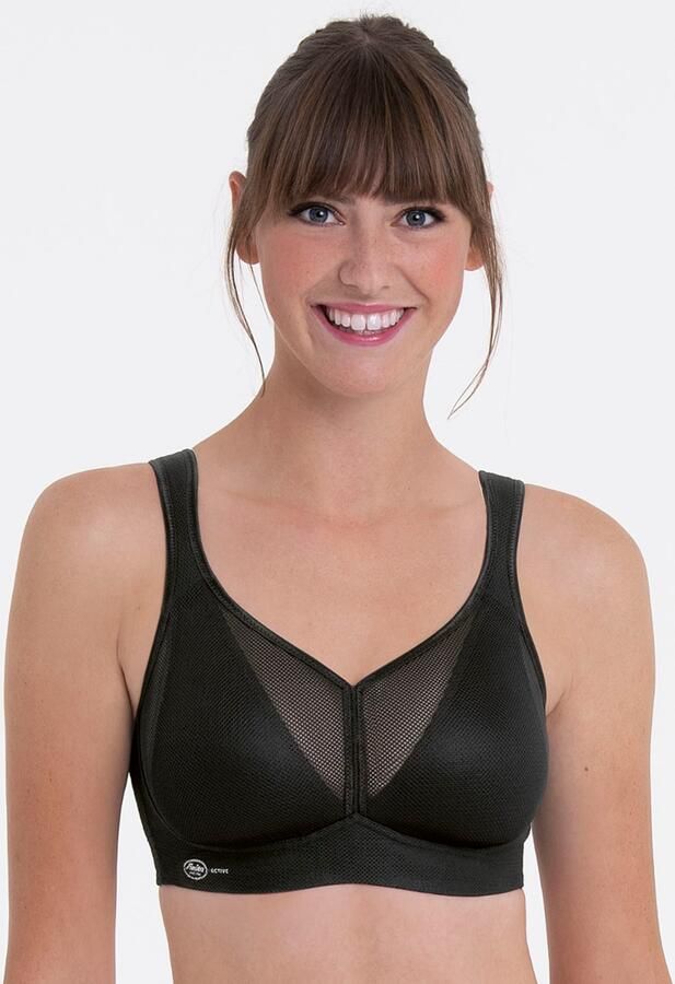 Anita Active Sport-bh Air Control Deltapad dubbellaagse cups gewatteerde bandjes met print vrouwelijk zacht - Foto 4