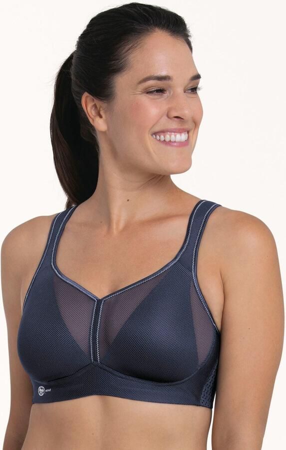 Anita Active Sport-bh Air Control Deltapad dubbellaagse cups gewatteerde bandjes met print vrouwelijk zacht - Foto 8