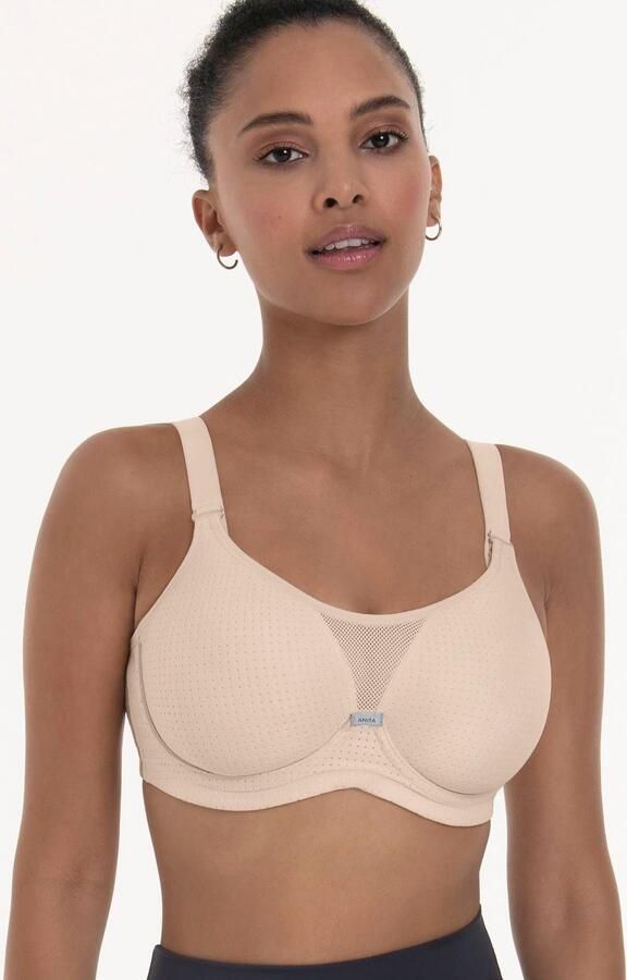 Anita Active Sport-bh Performance wireX naadloze cups extreem platte naden 3 4 beugel ademend (1-delig) - Foto 6